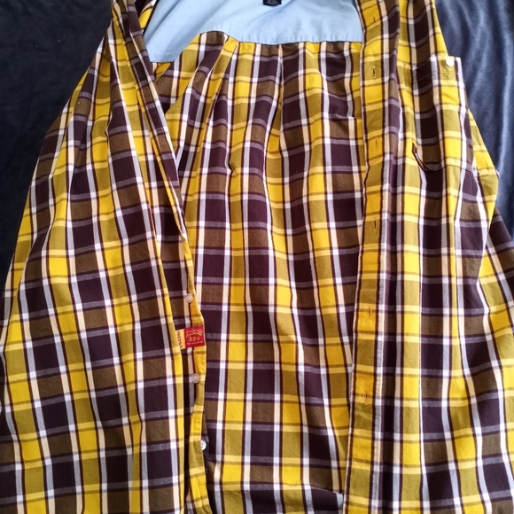 Flannel Button Up L/S Shirt 2XL - Picture 3 of 9